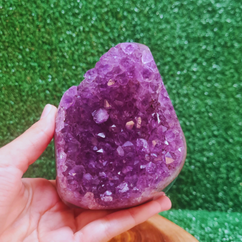 Drusa Ametista Polida do Uruguai - 932grs - Unidade